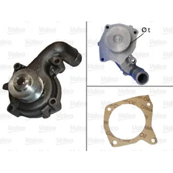 Pompe à eau VALEO 506529