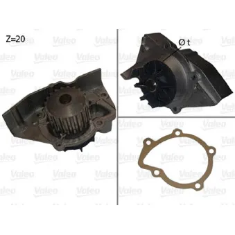 Pompe à eau VALEO 506530