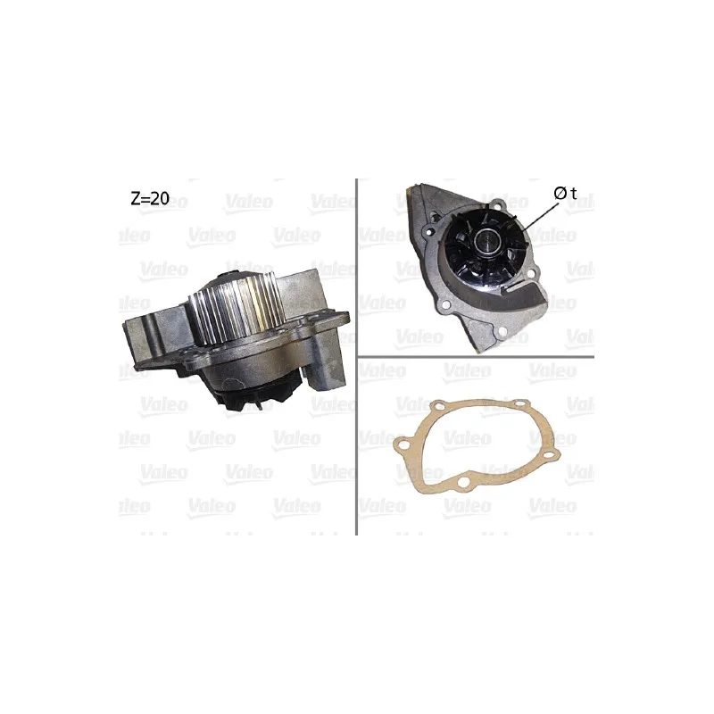 Pompe à eau VALEO 506531
