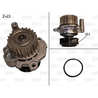 Pompe à eau VALEO 506532