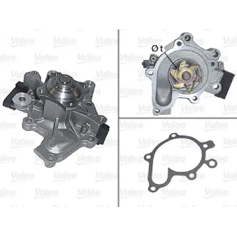 Pompe à eau VALEO 506536