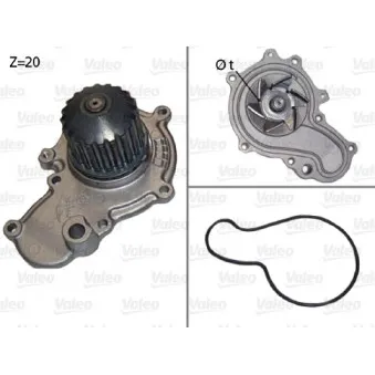 Pompe à eau VALEO 506538