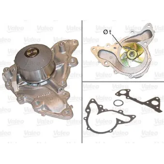 Pompe à eau VALEO 506539