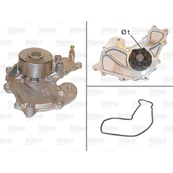 Pompe à eau VALEO 506540