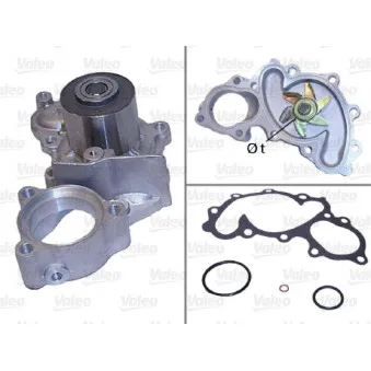 Pompe à eau VALEO 506543