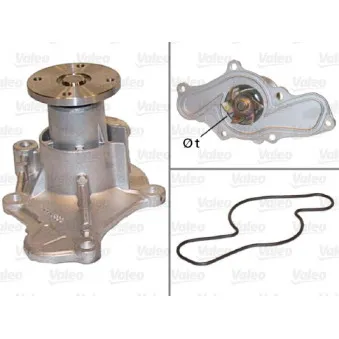 Pompe à eau VALEO 506544