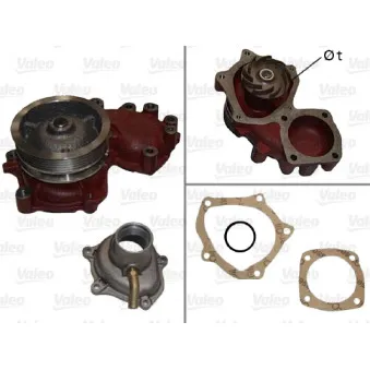 Pompe à eau VALEO 506560