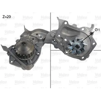 Pompe à eau VALEO 506564