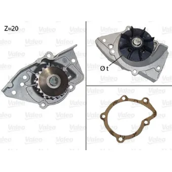 Pompe à eau VALEO 506574