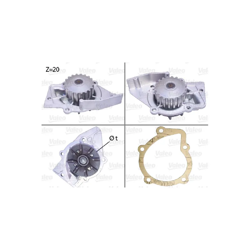 Pompe à eau VALEO 506575
