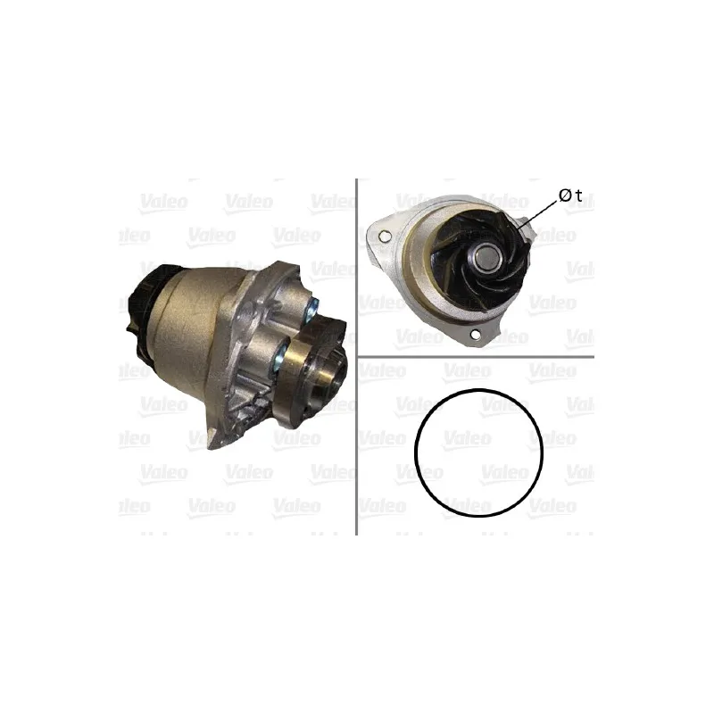 Pompe à eau VALEO 506587