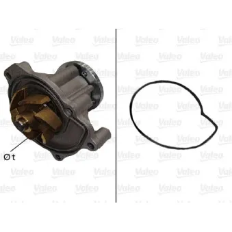 Pompe à eau VALEO 506593