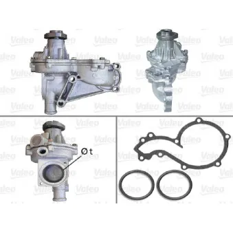 Pompe à eau VALEO 506603