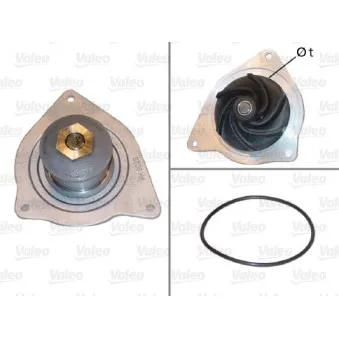 Pompe à eau VALEO 506616