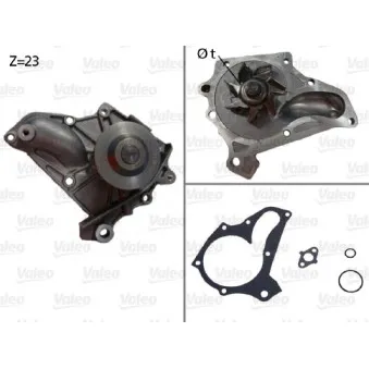 Pompe à eau VALEO 506624