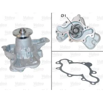 Pompe à eau VALEO 506626