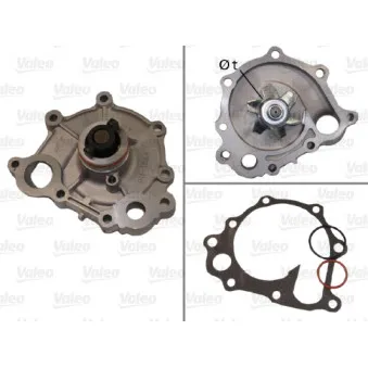 Pompe à eau VALEO 506627