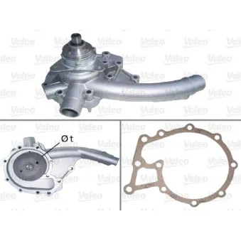 Pompe à eau VALEO 506639