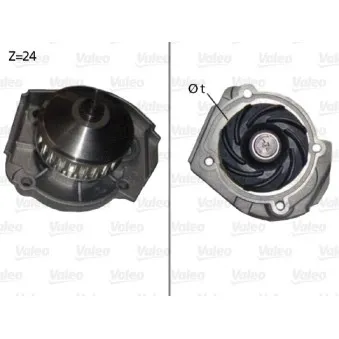 Pompe à eau VALEO 506640