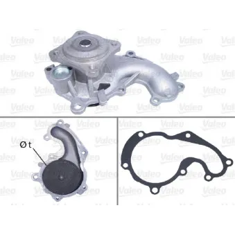 Pompe à eau VALEO 506641