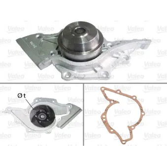 Pompe à eau VALEO 506644
