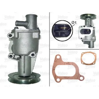 Pompe à eau VALEO 506645