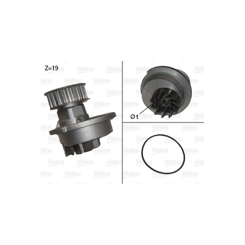 Pompe à eau VALEO 506647