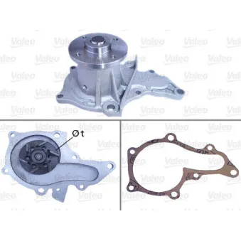 Pompe à eau VALEO 506652