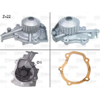 Pompe à eau VALEO 506659