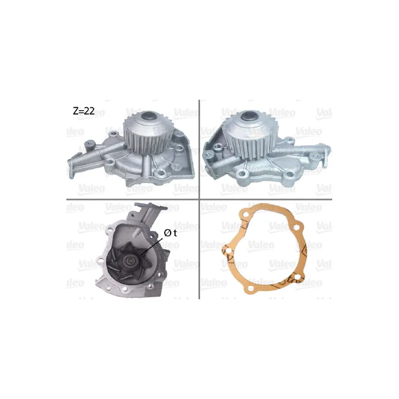 Pompe à eau VALEO 506659
