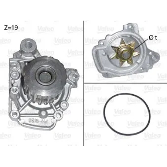 Pompe à eau VALEO 506661