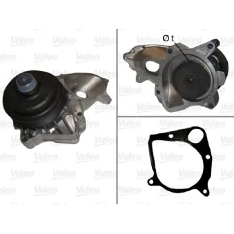 Pompe à eau VALEO 506664