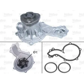 Pompe à eau VALEO 506666