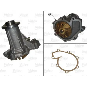 Pompe à eau VALEO 506671