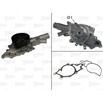 Pompe à eau VALEO 506675