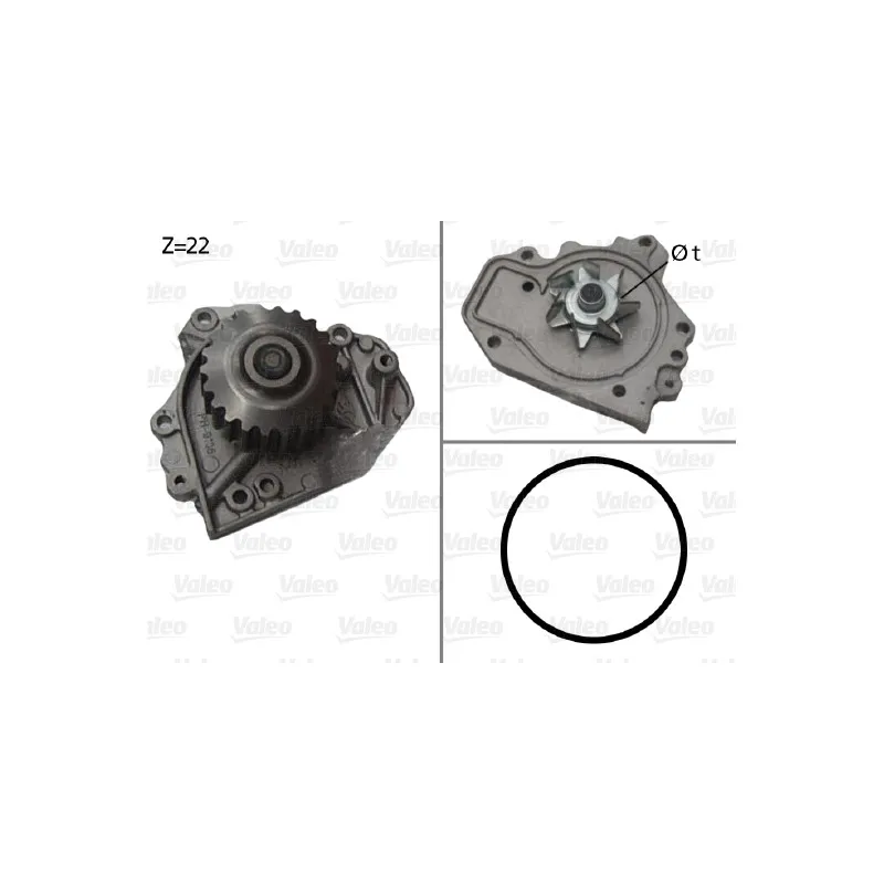 Pompe à eau VALEO 506680