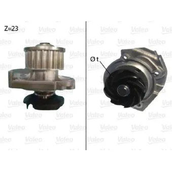 Pompe à eau VALEO 506686
