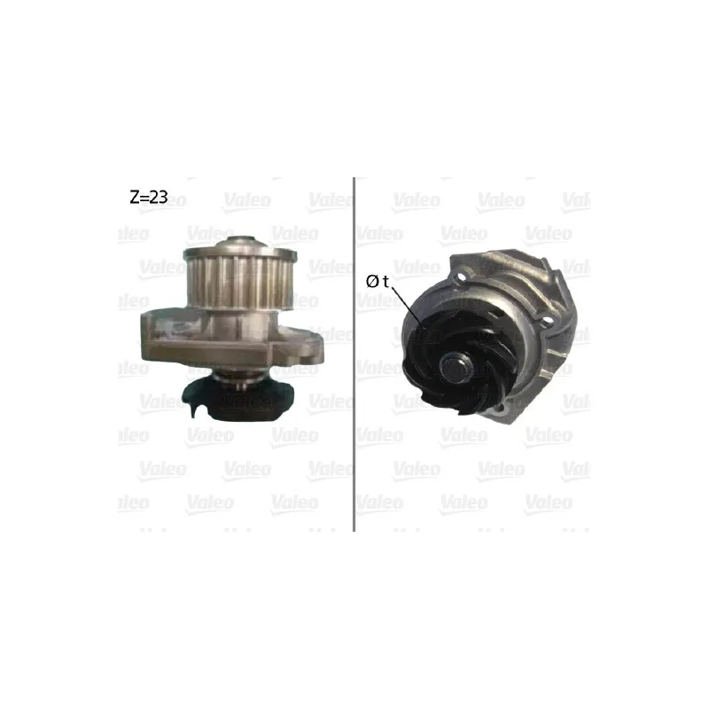 Pompe à eau VALEO 506686