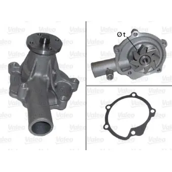 Pompe à eau VALEO 506689