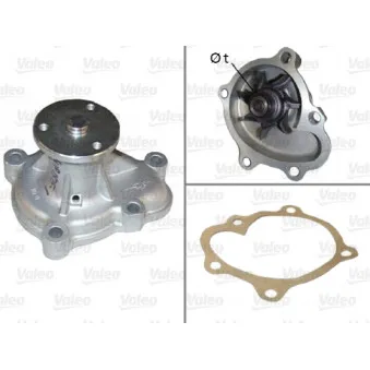 Pompe à eau VALEO 506697