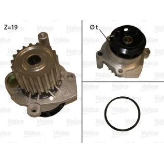 Pompe à eau VALEO 506700