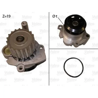 Pompe à eau VALEO 506701