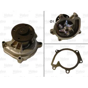 Pompe à eau VALEO 506708