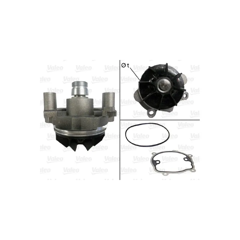 Pompe à eau VALEO 506709