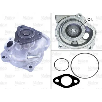 Pompe à eau VALEO 506713