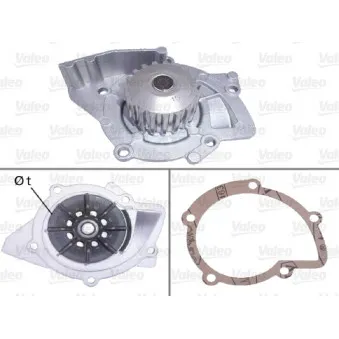 Pompe à eau VALEO 506719