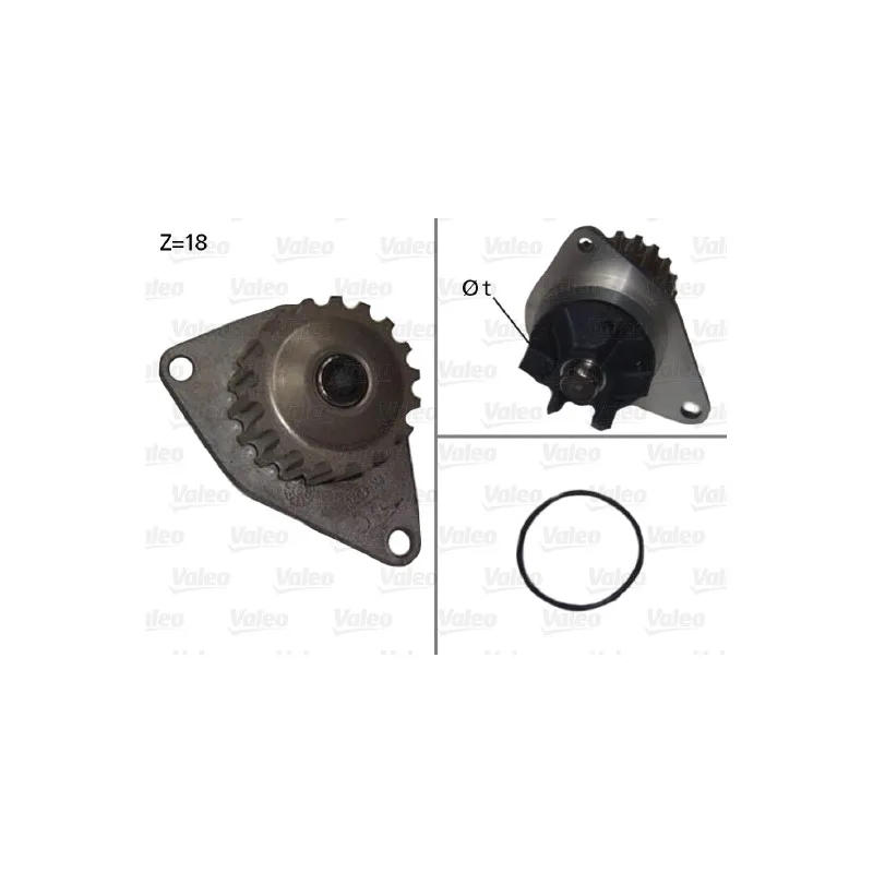 Pompe à eau VALEO 506721