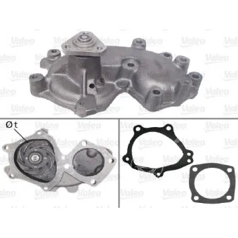 Pompe à eau VALEO 506723