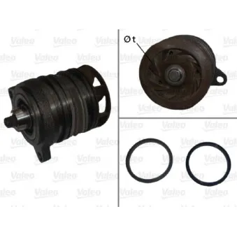 Pompe à eau VALEO 506726