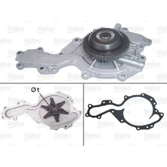 Pompe à eau VALEO 506728